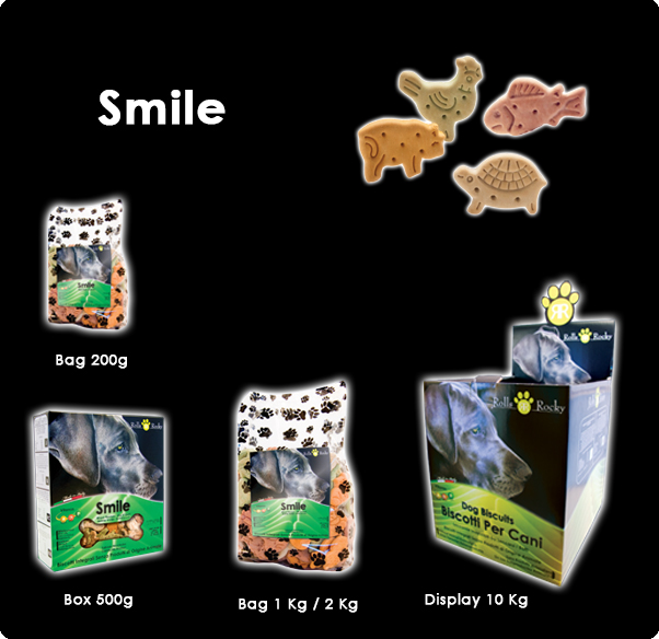 動物造型寵物餅乾
SMILE BISCUITS