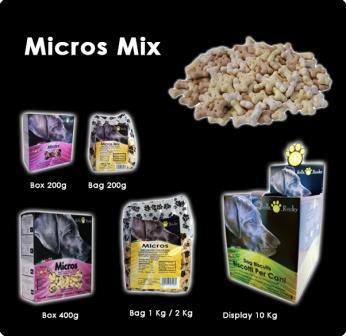 牛奶迷你型寵物餅乾
MICROS MIX BISCUITS