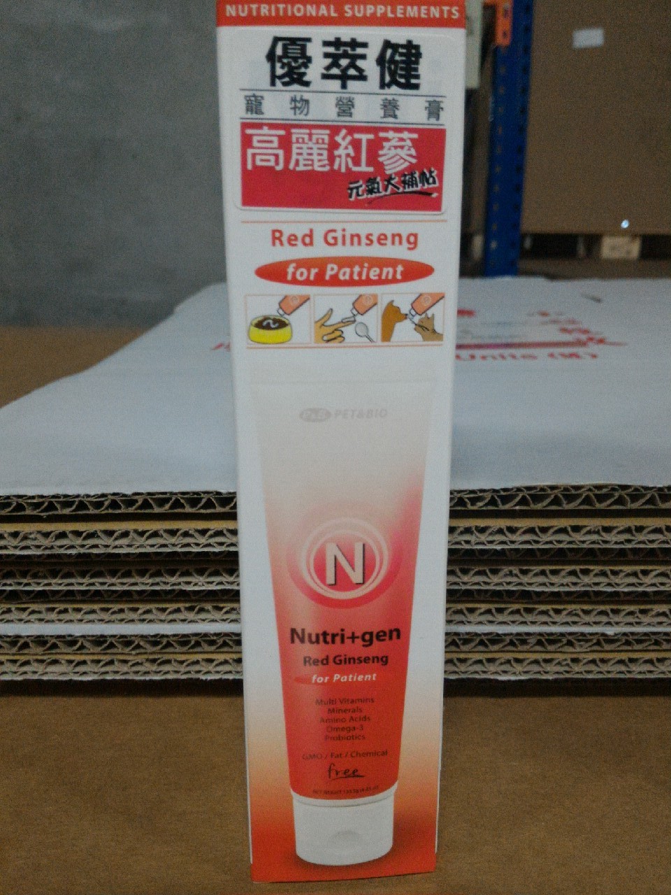 優萃健寵物營養膏-高麗紅蔘
Nutri+gen Red Ginseng