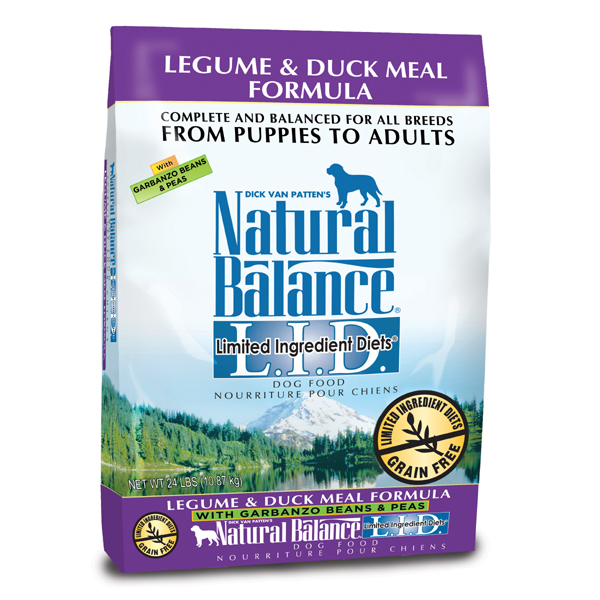 低敏無榖鷹嘴豆鴨肉
L.I.D. Limited Ingredient Diets® Legume & Duck Meal Dry Dog Formula