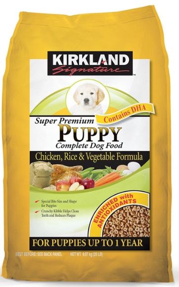 KIRKLAND SIGNATURE特級幼犬專用乾狗糧 雞肉,米,蔬菜配方