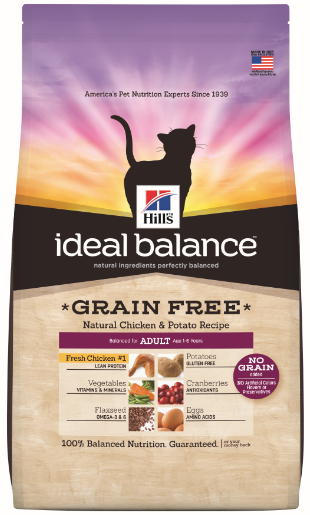 Ideal Balance™天然寵物食品-無穀-成貓 天然雞肉及馬鈴薯配方(型號00003012)
Ideal Balance Grain Free Natural Chicken & Potato Recipe Adult