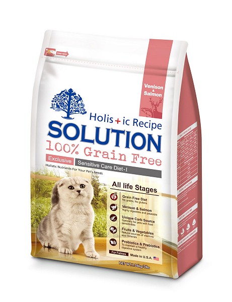 耐吉斯無穀貓鹿肉鮭魚食譜
Holistic Recipe Solution Grain-Free Venison & Salmon Cat Formula