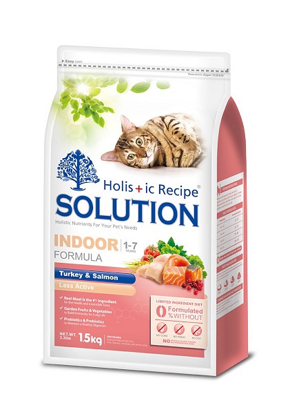 耐吉斯居家纖體成貓食譜
Holistic Recipe Solution Turkey & Salmon Indoor Cat Formula