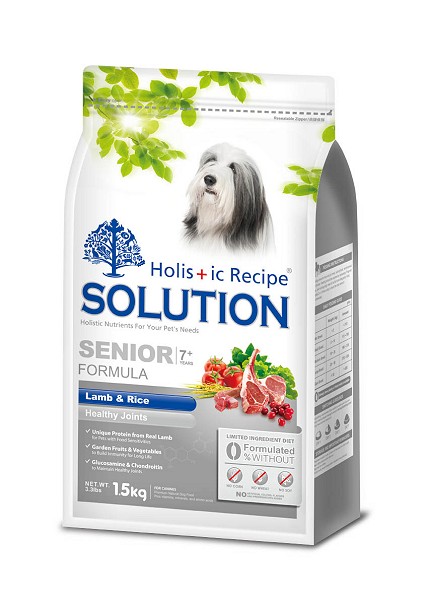 耐吉斯高齡犬羊肉食譜
Holistic Recipe Solution Lamb & Rice Senior Dog Formula