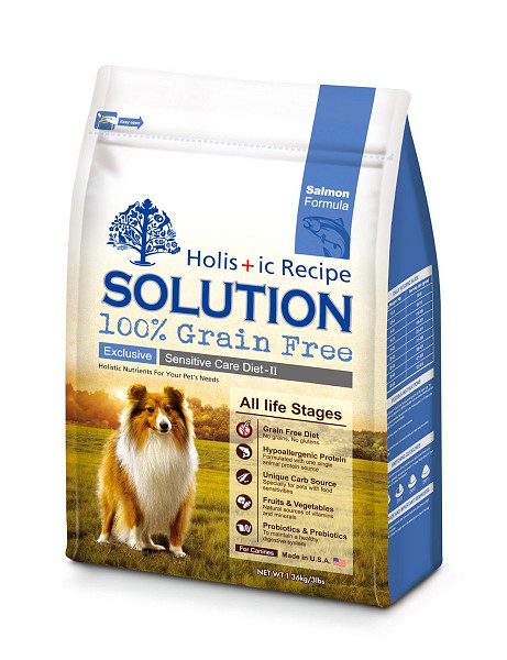 耐吉斯無穀犬鮭魚食譜
Holistic Recipe Solution Grain-Free Salmon Meal Dog Formula