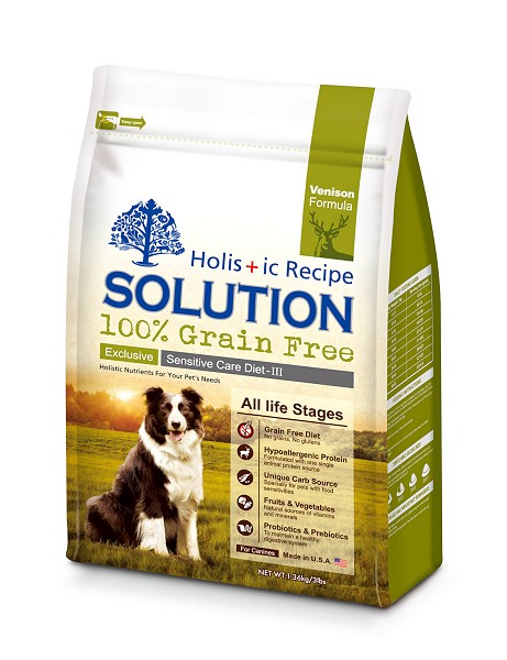 耐吉斯無穀犬鹿肉食譜
Holistic Recipe Solution Grain-Free Venison Meal Dog Formula