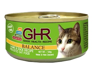 健康主義無榖貓用主食罐(羊肉,鴨肉配方)
GHR Cat Lamb & Duck Formula
