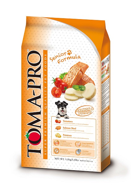 優格高齡犬鮭魚配方
TOMA-PRO Salmon Meal and Potato Senior Dog Food