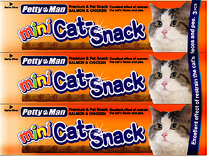 PETTY MAN貓營養點心-鮭魚+雞肉