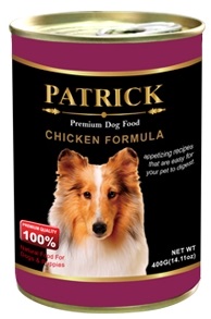 派脆客鮮食機能性狗罐頭 雞肉口味
Patrick