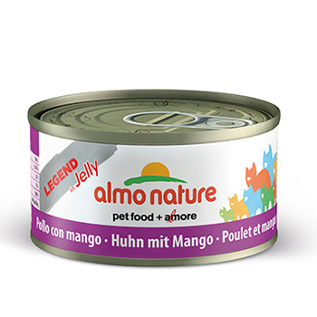 義士大廚雞肉鮮燉罐-雞肉芒果70g
Almo nature LEGEND can Chicken with Mango in Jelly 70g