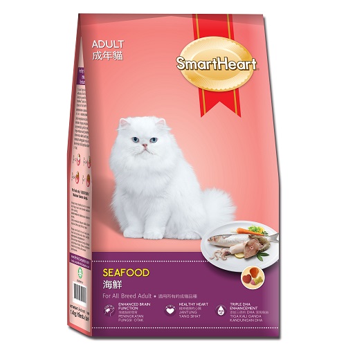 慧心貓糧 - 海鮮口味
SMARTHEART DRY CAT FOOD SEAFOOD FLAVOR