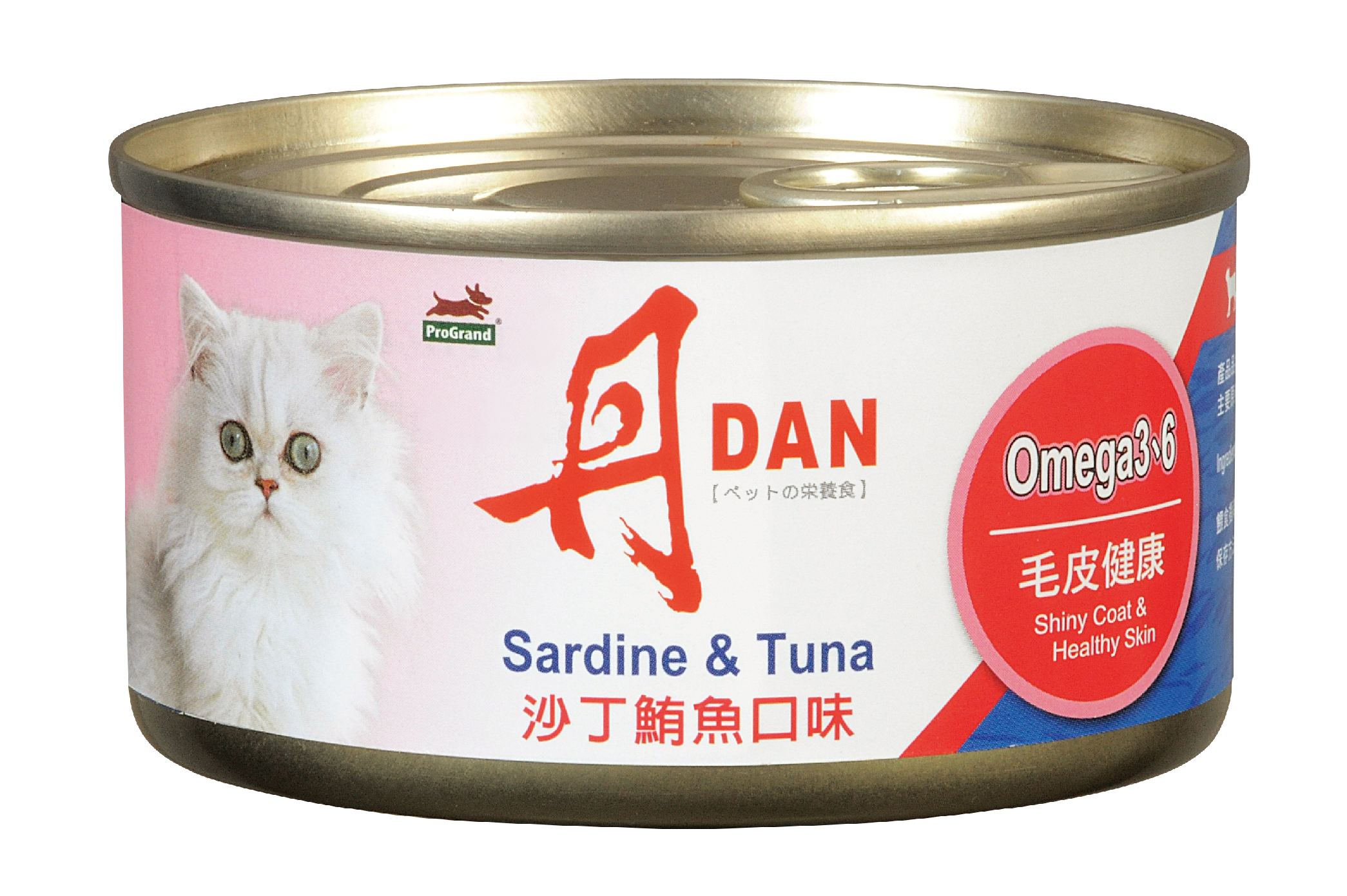 丹DAN 愛貓罐頭沙丁鮪魚口味
DAN Canned Cat Food - Sardine&Tuna Flavor