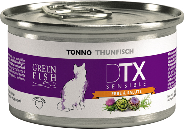 葛林菲低敏護肝主食貓罐(鮪魚) 80g
GREENFISH DTX SENSIBLE CAT CANNED FOOD