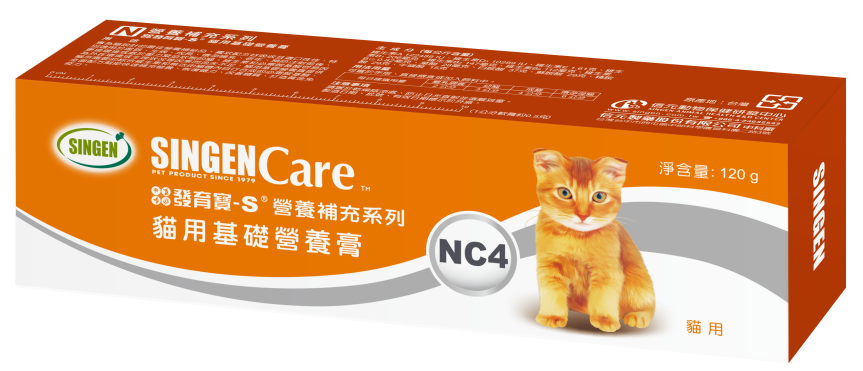 NC4貓用基礎營養膏
BasiCare Paste(For Felines)