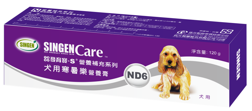 ND6犬用寒暑樂營養膏
HydroBalance Paste(For Canines)