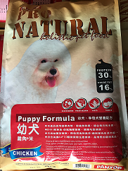 邦比幼犬(雞肉+米)9kg
PanTop Puppy dog 9KG