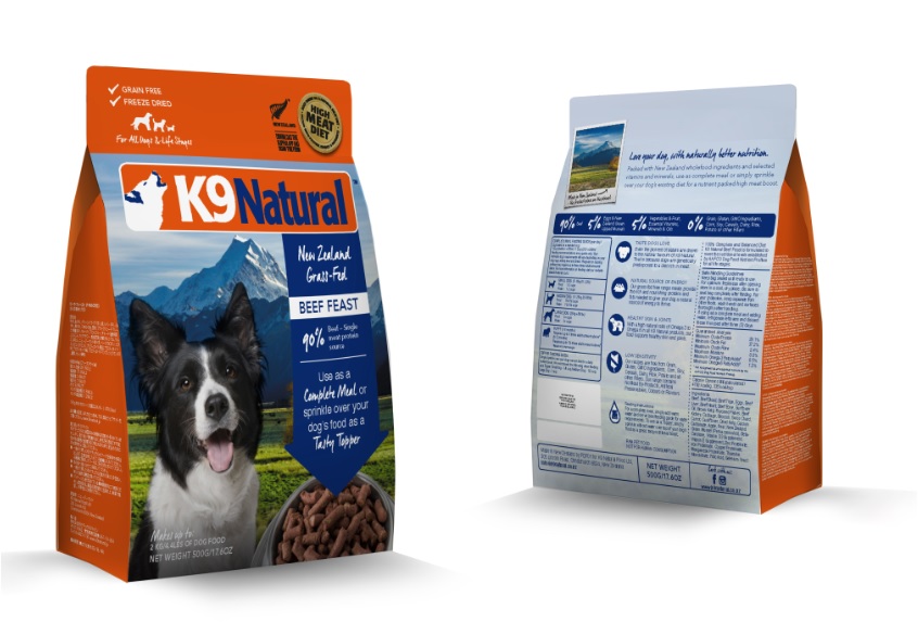 紐西蘭K9 Natural 冷凍乾燥鮮肉生食餐 90%牛肉
K9 Natural Beef Feast: Freeze Dried