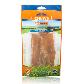 紐西蘭K9牛腱潔牙嚼嚼棒
Air Dried Chew treats Beef Paddywhack