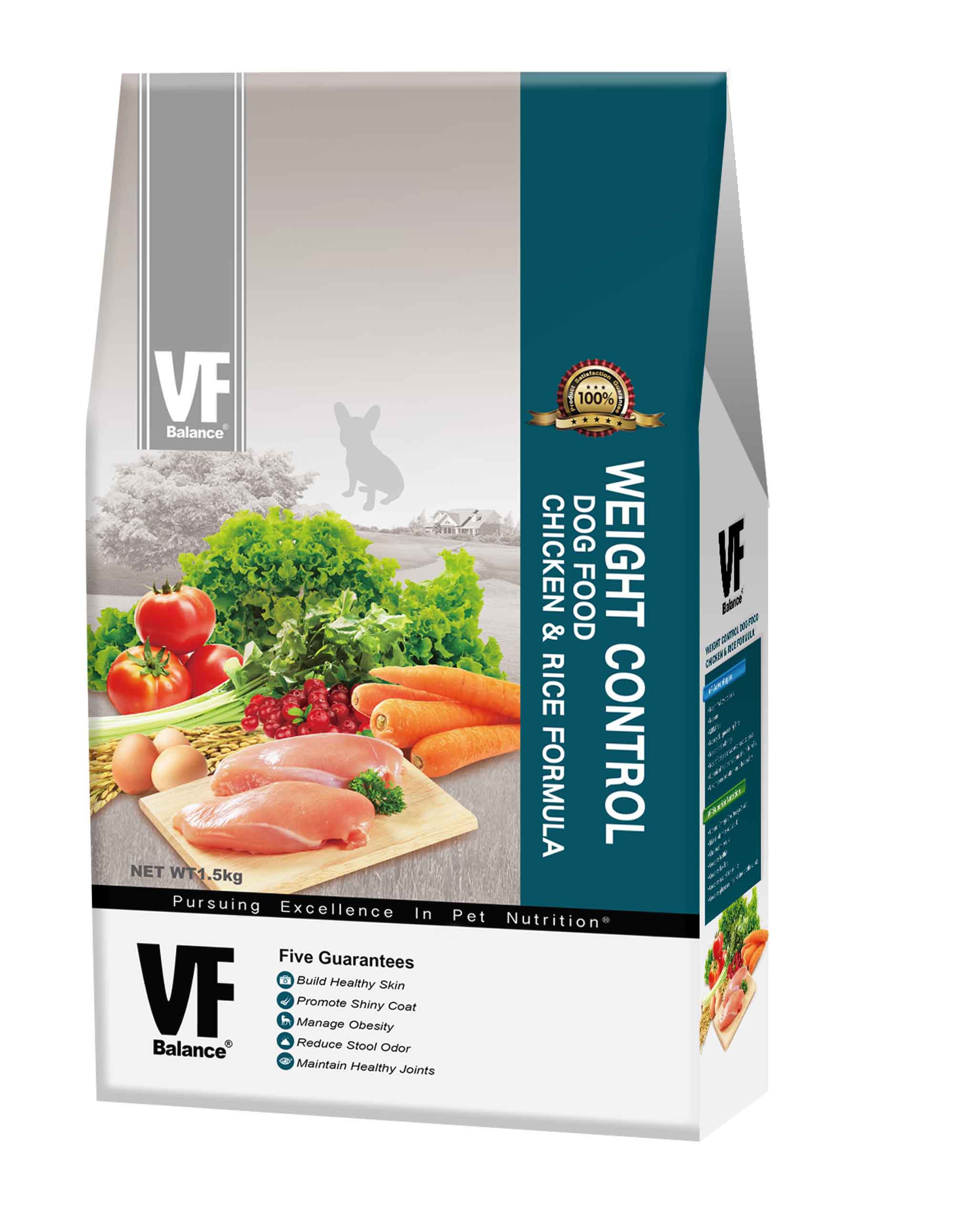 魏大夫健怡成犬配方(雞肉+米)
VF Weight Control Dog Food Chicken & Rice Formula