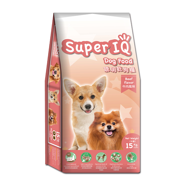 Super IQ 聰明乾狗糧 - 牛肉風味成犬配方
SUPER IQ DRY DOG FOOD BEEF FLAVOR