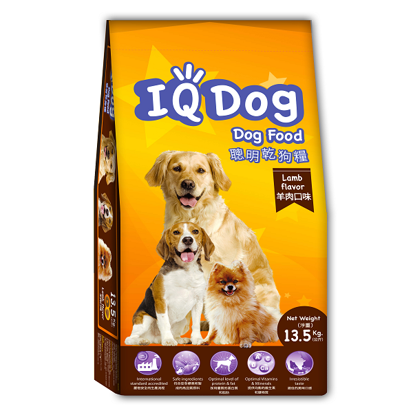 IQ DOG 聰明乾狗糧 - 羊肉口味成犬配方
IQ DRY DOG FOOD LAMB FLAVOR