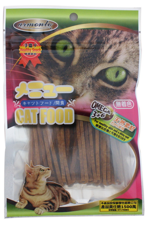 AM貓專用細切鮪魚條60g
Cat Treat Tuna Chicken Sticks 60g