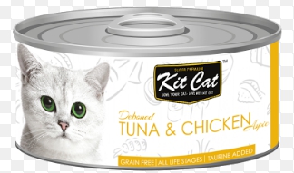 Kit Cat貓罐-鮪魚.雞肉
Deboned Tuna & Chicken