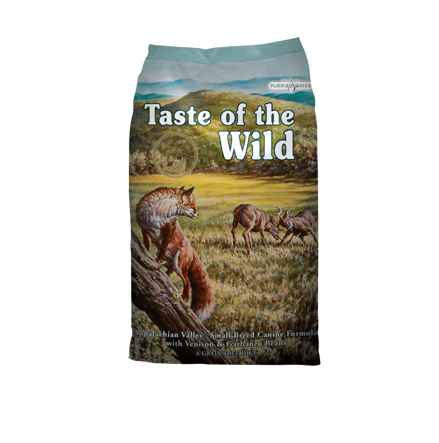 海陸饗宴阿帕拉契鹿肉鷹嘴豆愛犬專用
Taste of the Wild Appalachian Valley Small Breed Canine Formula with Venison & Garbanzo Beans