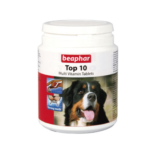 樂透TOP-10犬鈣錠
Beaphar Top 10 Multi Vitamin Tablets Dog