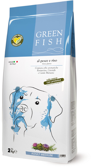 葛林菲成犬(大顆粒)中、大型成犬專用功能性完全飼料
GREEN FISH ADULT MEDIUM DOG FOOD 2KG