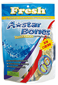 A ★star Bones多效亮白雙頭潔牙骨-S
A★star Bones Dental Treat White Brush -S