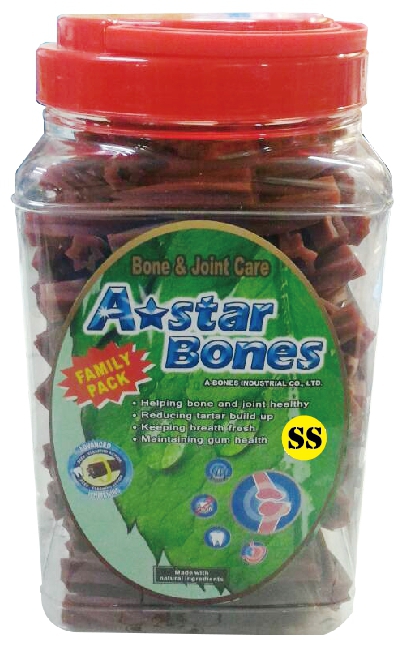 A ★star Bones空心六星棒(幫助骨骼保健)-1500g-SS
