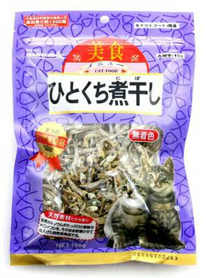 天然無添加物系列-小魚乾貓食100g±5%
Cat Treat Dried Fish 100g±5%