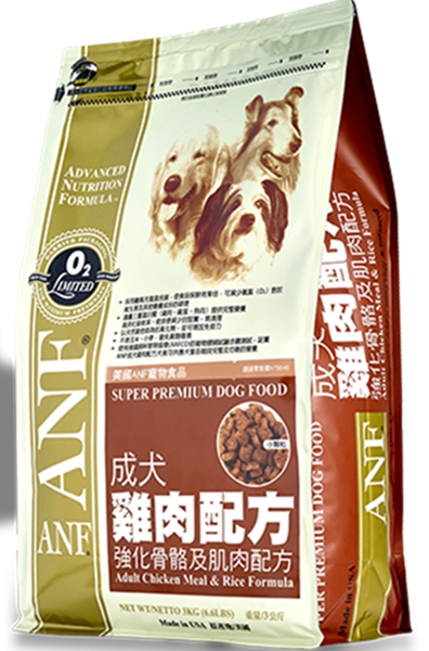 ANF成犬雞肉配方小顆粒
ANF Adult Chicken Meal & Rice Formula