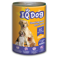 IQ DOG 狗罐頭 - 牛肉風味+米 400G
IQ DOG CANNED DOG FOOD BEEF + Rice FLAVOR 400G