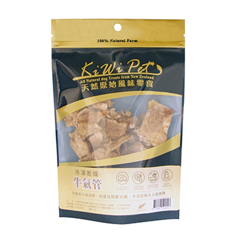 KIWIPET 冷凍乾燥牛氣管-65g
Freeze Dried beef trachea 65g