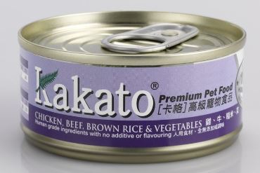 Kakato卡格餐食罐(雞、牛、糙米、菜)
