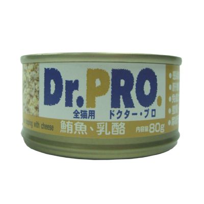 Dr. PRO- 全機能貓食罐頭-鮪魚+乳酪
DR. PRO: CANNED TUNA SHREDDED TOPPING CHEESE IN JELLY FOR CAT