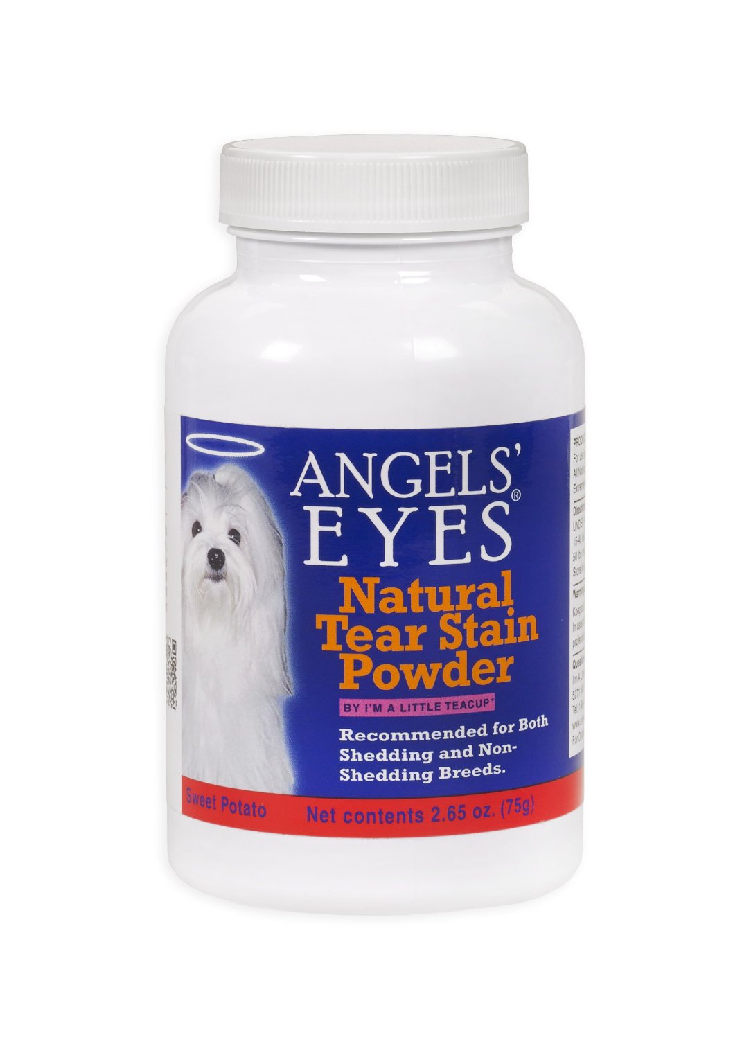 美國天使之眼淚痕保健粉
Angels’ Eyes Natural Pet Food Sweet Potato Flavor Dog