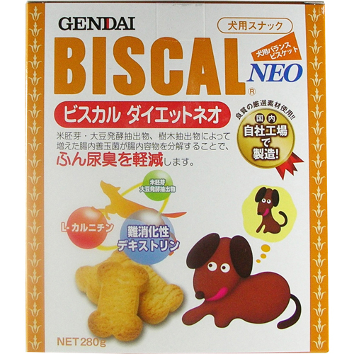 必吃客消臭餅乾 健康身形管理配方-280g
BISCAL dog cookie(good body shape)-280g