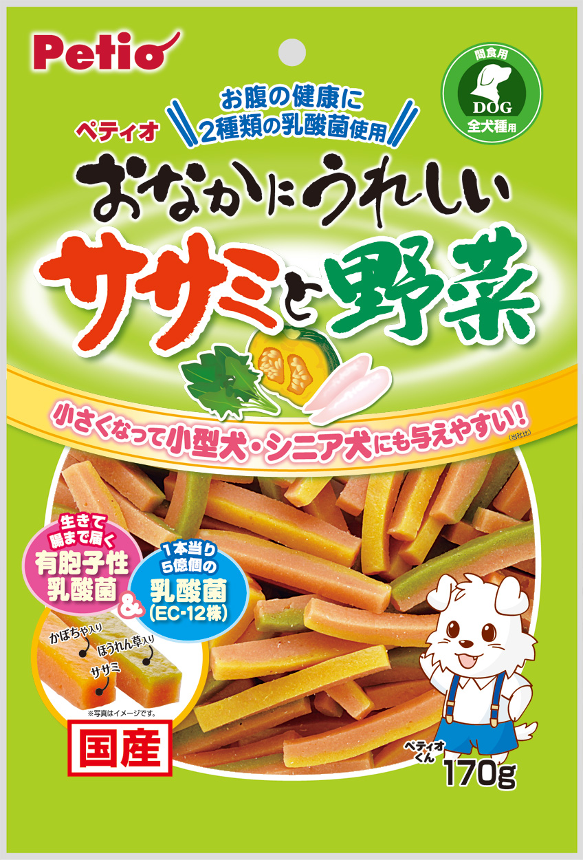 派地奧蔬菜雞肉條
Petio dog treat-Chicken with vegetable