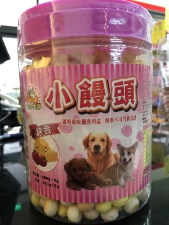 寵物大學-小饅頭500g(綜合口味)