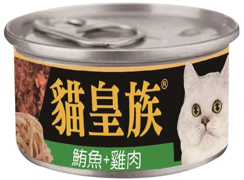 貓皇族®大缶 鮪魚+雞肉 貓罐頭
Mao-Huang-Zu Big can Tuna red meat+ Sasami flake