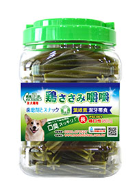 最高雞密 葉綠素潔牙零食-長 潔牙零食 桶裝PSC001