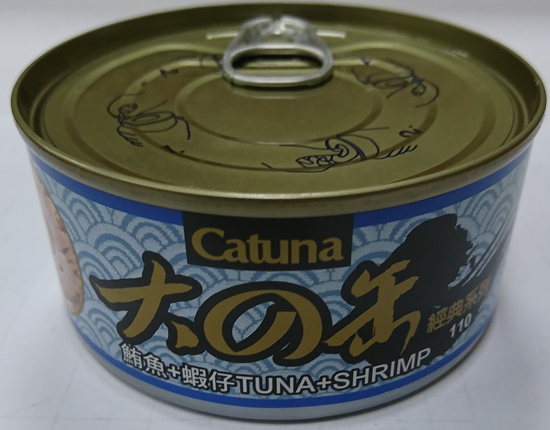 大的罐貓罐170克-鮪魚+蝦子
cat can food