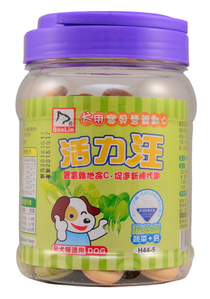 活力汪蔬菜餅200g (H44-5)
dog cookies