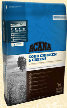 愛肯拿-潔牙成犬無穀配方-放養雞肉+新鮮蔬果
ACANA Cobb Chichen & Greens