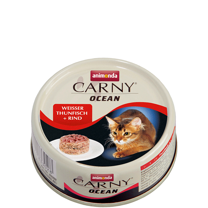 Animonda Carny Ocean《卡妮》 鮪魚+牛肉
Adult White tuna + beef